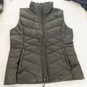 The North Face Women's Green Quilted Vest